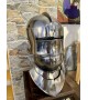 Gothic sallet helmet with gorget, 1.6mm steel