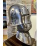 Gothic sallet helmet with gorget, 1.6mm steel