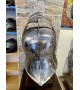 Gothic sallet helmet with gorget, 1.6mm steel