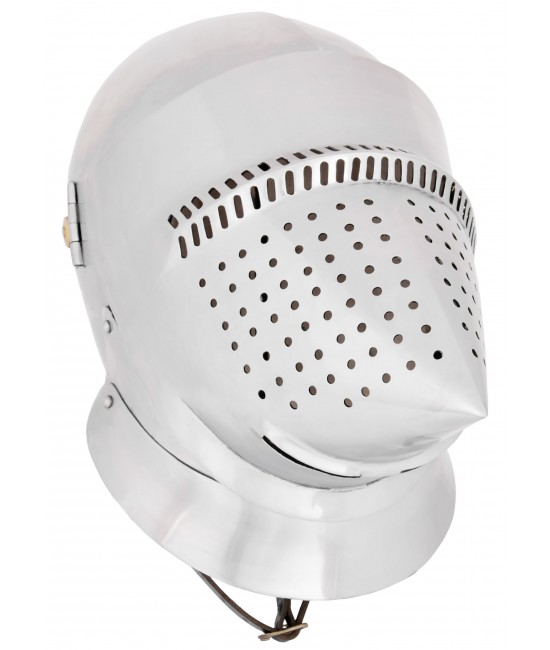 Elmo Hundsgugel, ca. 1400, Acciaio da 2 mm