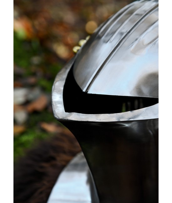 German Stechhelm, circa 1500, 1.6 mm Steel