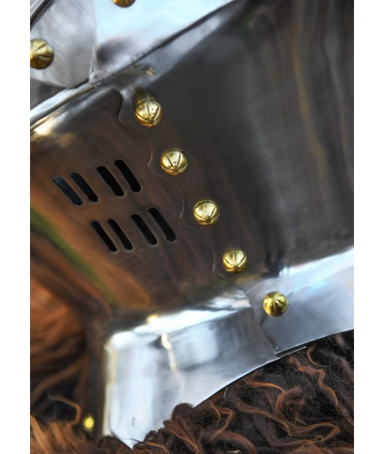 German Stechhelm, circa 1500, 1.6 mm Steel