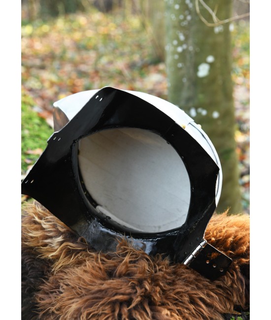 German Stechhelm, circa 1500, 1.6 mm Steel