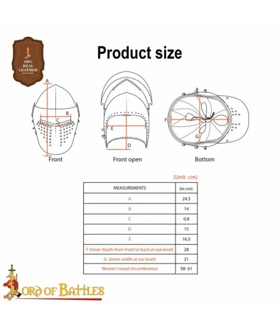 Bascinet Helmet - 2mm