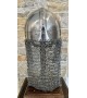 Viking Helmet with Riveted Chainmail