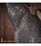 Hauberk 9 mm Flat Rings Riveted
