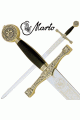 Excalibur gold sword