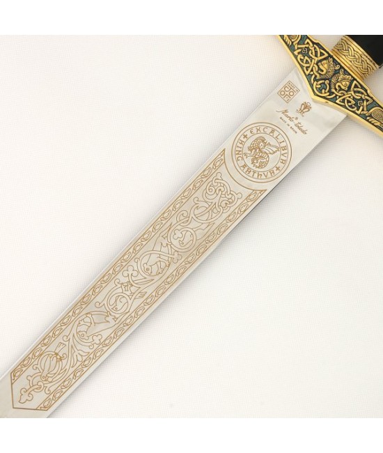 Excalibur gold sword