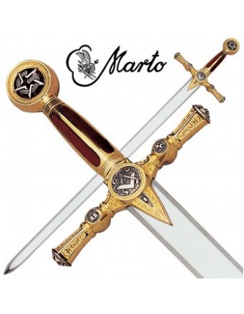 Golden Masonic Sword