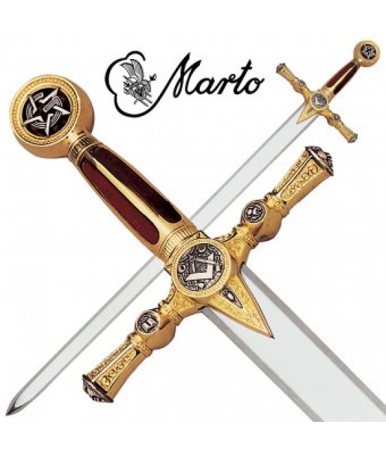 Golden Masonic Sword