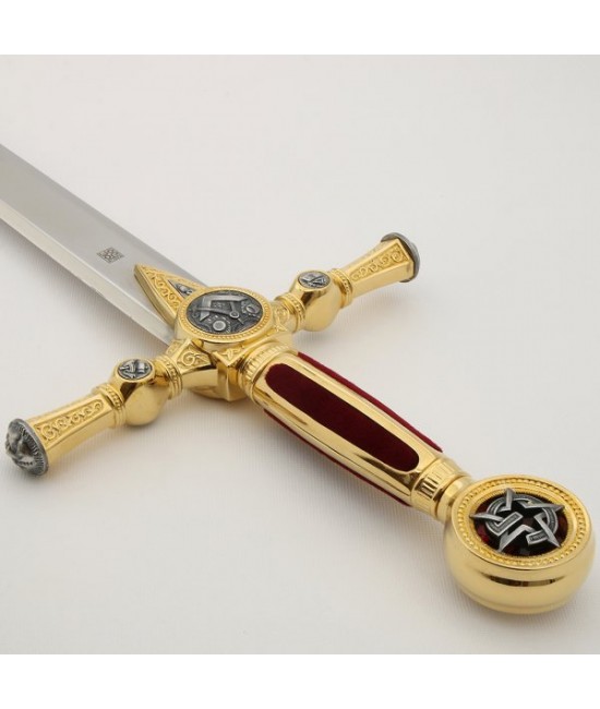 Golden Masonic Sword
