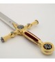 Golden Masonic Sword
