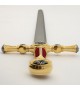 Golden Masonic Sword