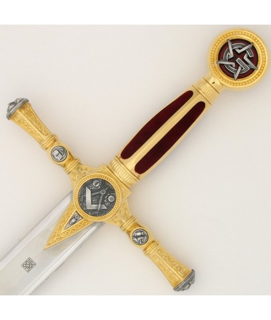 Golden Masonic Sword