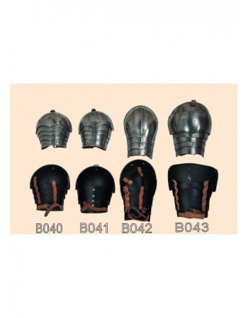 Medieval articulated pauldrons