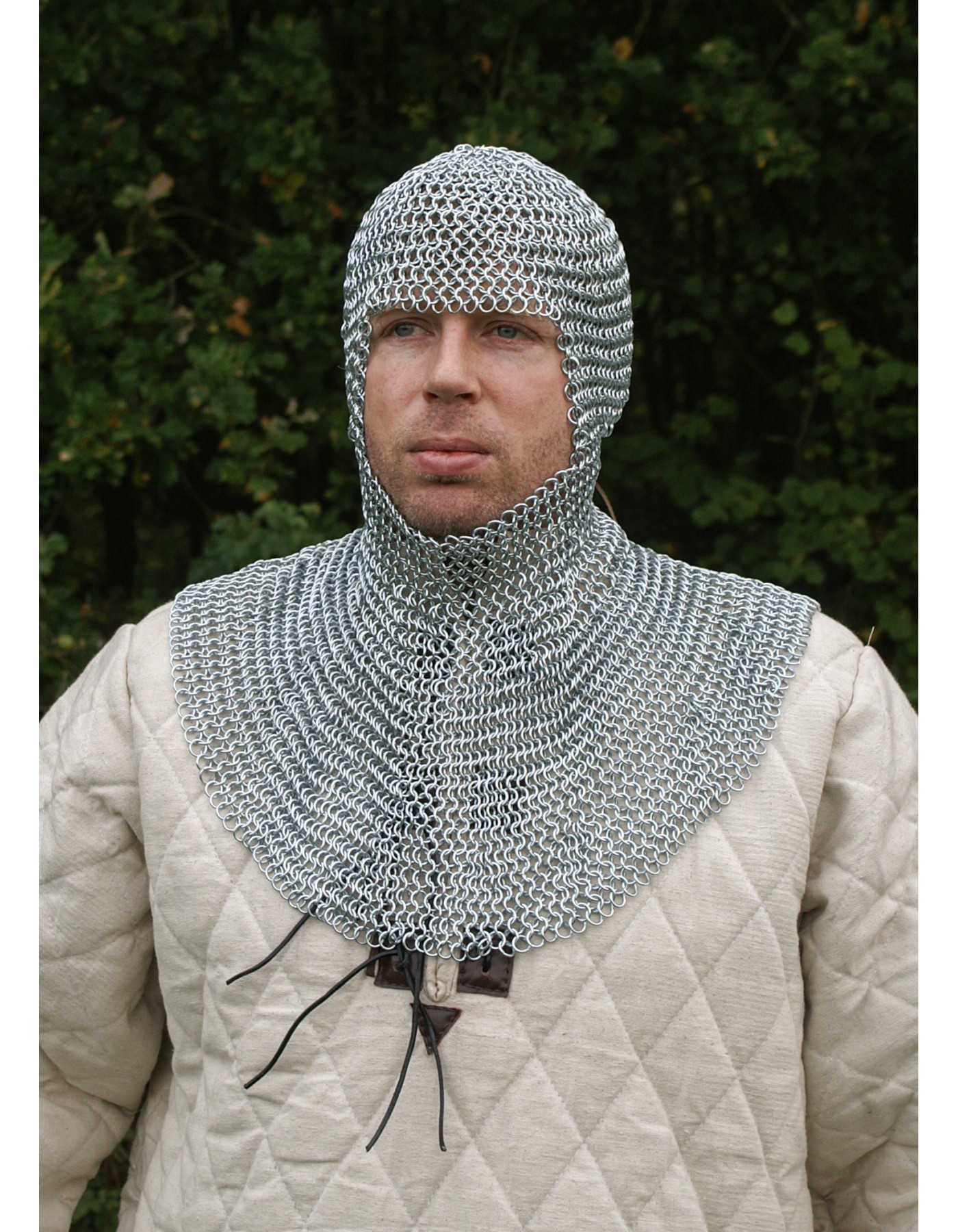 Zinc-plated Chainmail, 8mm ID