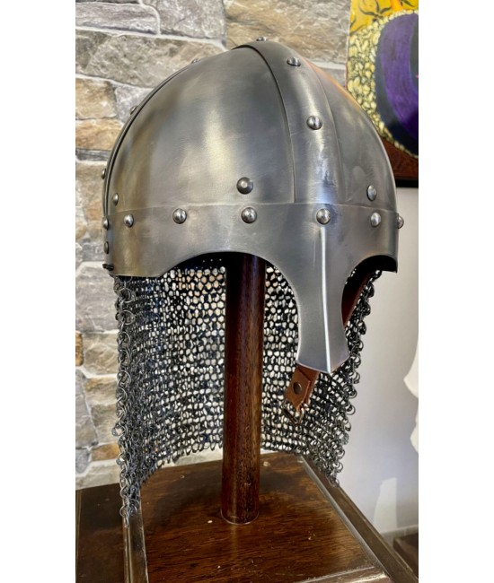 Medieval Nasal Brain Helmet