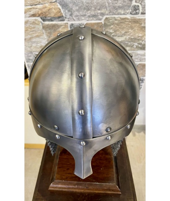 Medieval Nasal Brain Helmet