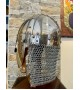 Viking Helmet with Cheek Guards and Aventail