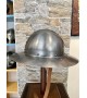 Medieval Kettle Hat with Band