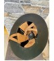 Medieval Kettle Hat with Band
