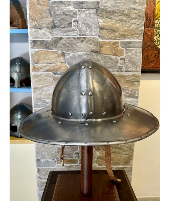 Medieval Kettle Hat Helmet