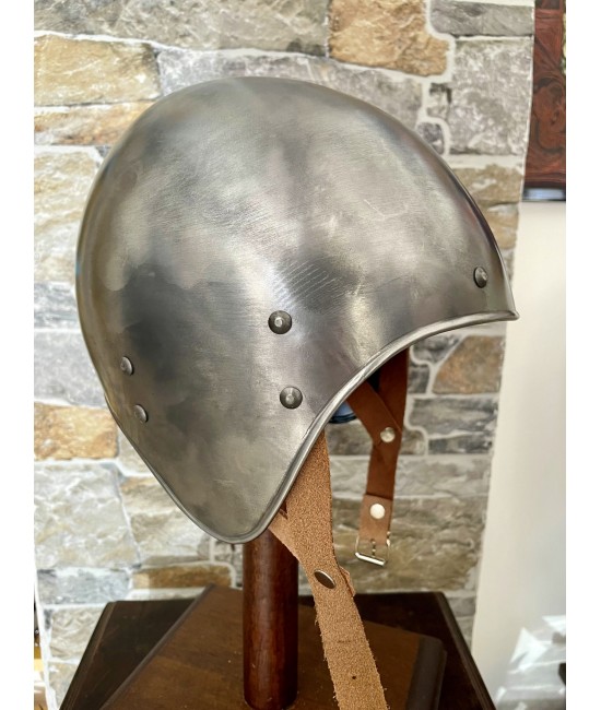 Medieval Bascinet Helmet – Handmade in Italy