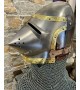 Medieval Bascinet helmet