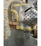 Medieval Bascinet helmet