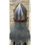 Medieval Bascinet helmet