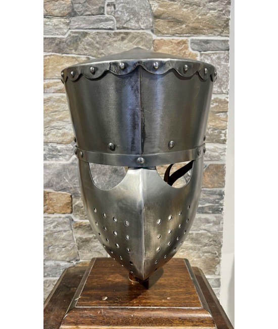 Medieval Helm - Flat Stamp Helm 