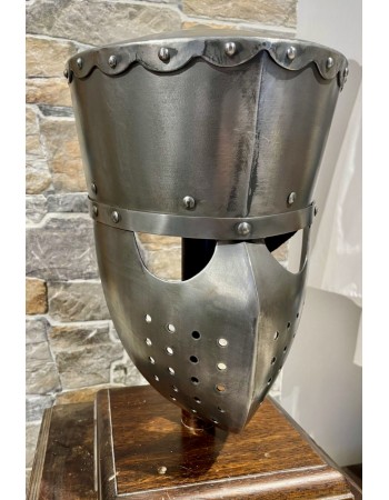 Medieval Helm - Flat Stamp Helm 