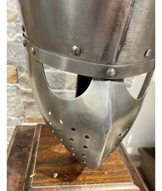 Medieval Helm - Flat Stamp Helm 