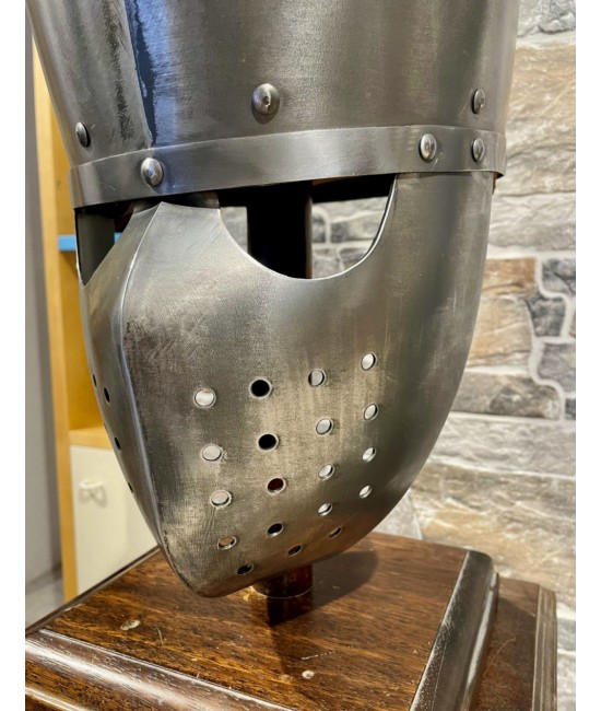 Medieval Helm - Flat Stamp Helm 