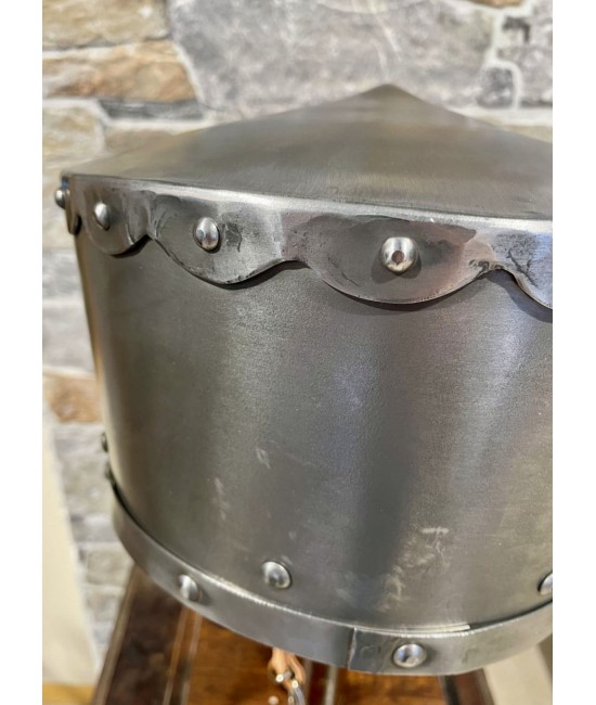 Medieval Helm - Flat Stamp Helm 