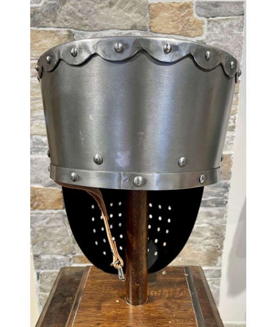 Medieval Helm - Flat Stamp Helm 