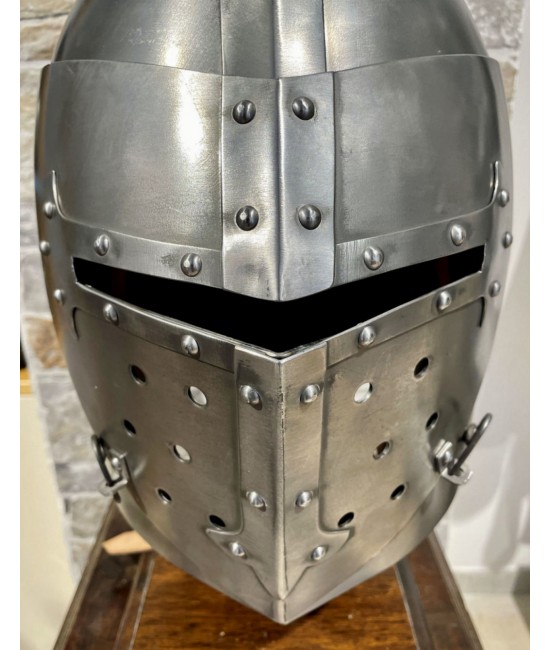 Knight templar helmet