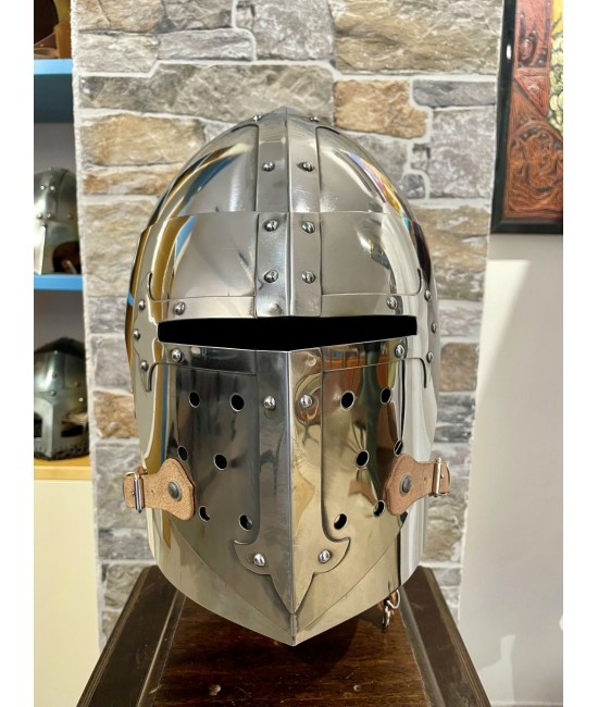 Knight templar helmet