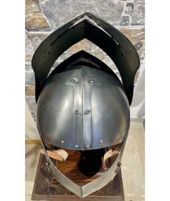 Knight templar helmet