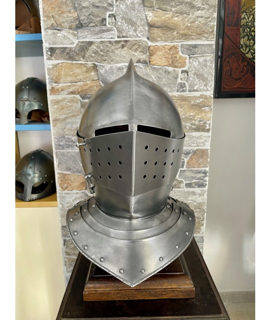 French Armet, 16th Century Helmet