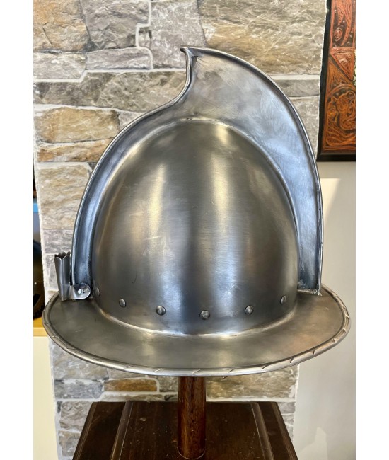 Morion Helmet with Crest