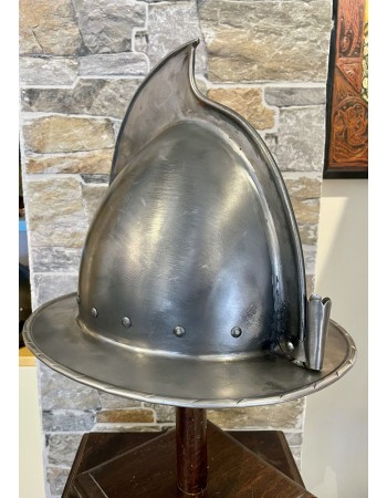 Morion Helmet with Crest