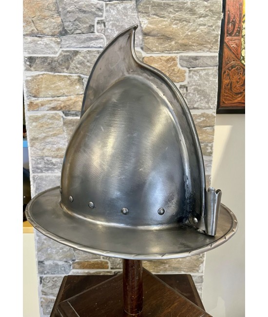 Morion Helmet with Crest