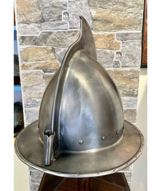 Morion Helmet with Crest
