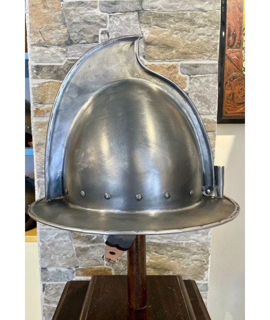 Morion Helmet with Crest