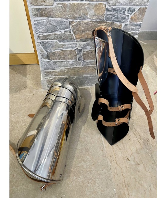 Cuisses with Poleyns – Pair
