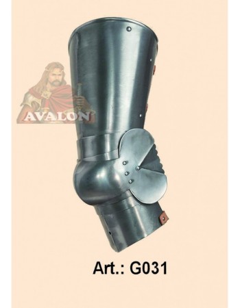 Medieval Cuisses with Poleyns
