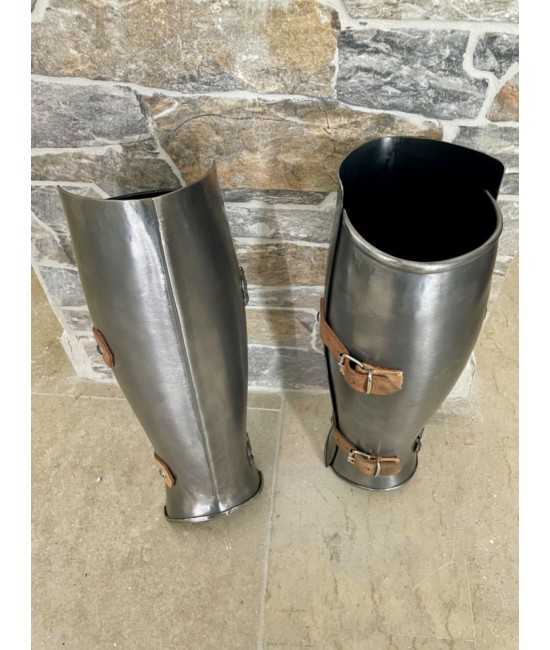 Medieval Greaves
