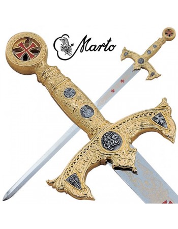 Knights Templar Sword, gold