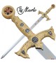 Knights Templar Sword, gold